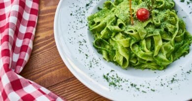 Title: Learn How to Cook Easy and Healthy Low-carb Zucchini Pasta with Pesto